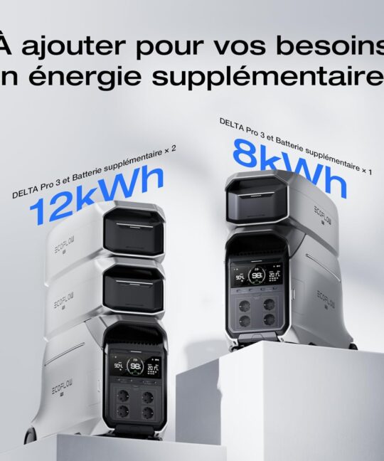 Batterie supplémentaire EcoFlow Delta PRO 3 – Image 5