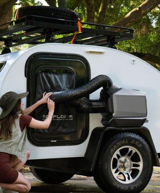 Cache de fenêtre pour voiture - Gamme EcoFlow WAVE