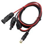 Câble solaire MC4 vers DC 8 mm – 2 m
