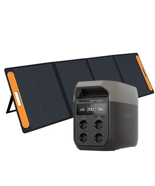 ecoflow delta 3 + panneau solaire pliable 200W