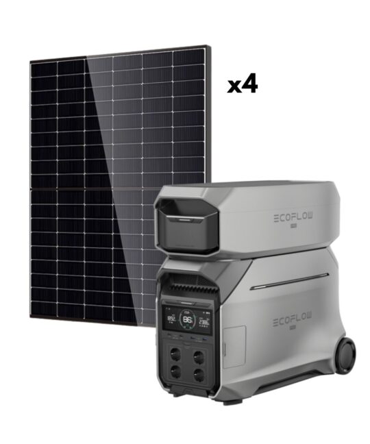 Pack confort – EcoFlow DELTA Pro 3 + 1,6 kW solaire