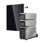 Pack premium EcoFlow DELTA Pro 3 – 12 kWh + 6 panneaux