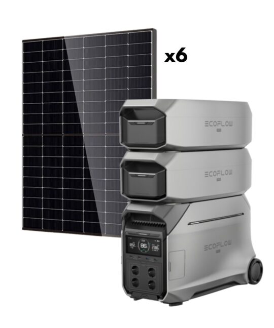Pack Premium EcoFlow DELTA Pro 3 – 12 kWh + 2.6 kW solaire