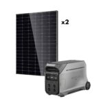 Pack starter EcoFlow DELTA Pro 3 – 4 kWh + 2 panneaux