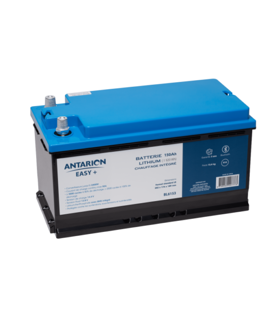Batterie lithium Antarion EASY+ 150 Ah L5 chauffante