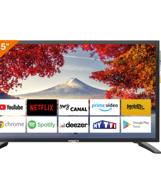 TV Antarion 19 pouces 12 V Android 14.0 avec DVD