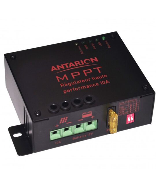 Régulateur solaire MPPT Antarion 10 A simple sortie