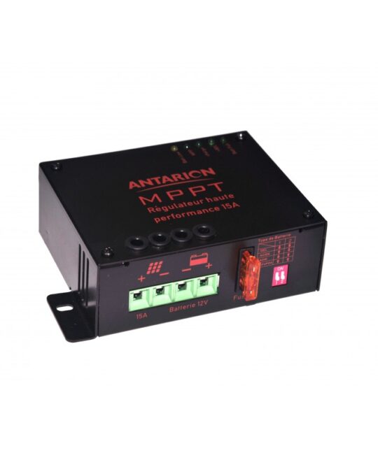 Régulateur solaire MPPT Antarion 15 A simple sortie