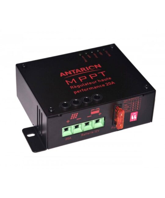 Régulateur solaire MPPT Antarion 20 A simple sortie