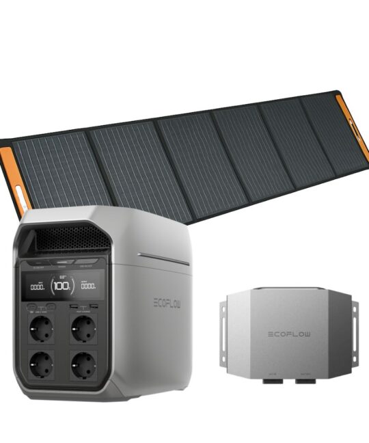 EcoFlow DELTA 3 Plus + panneau pliable 300W + chargeur alternateur 600W