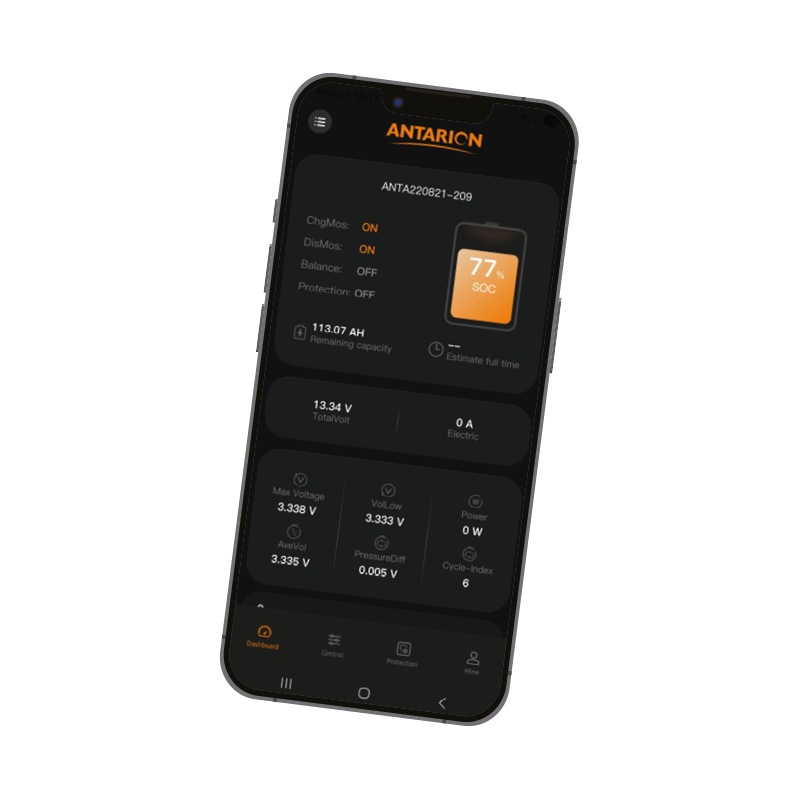 Batterie lithium Antarion POWER+ 105 Ah chauffante – Image 2