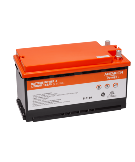 Batterie lithium Antarion POWER+ 165 Ah