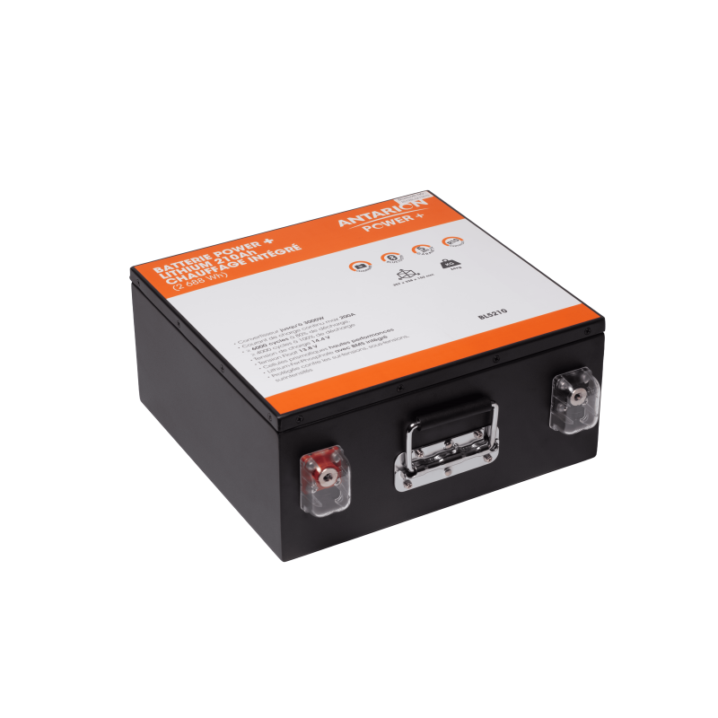 Batterie lithium Antarion POWER+ 210 Ah SLIM chauffante