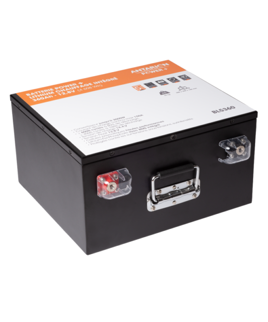 Batterie lithium Antarion POWER+ 360 Ah SLIM chauffante