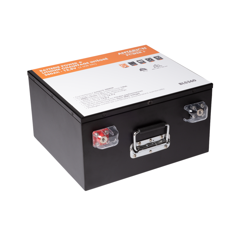 Batterie lithium Antarion POWER+ 360 Ah SLIM chauffante