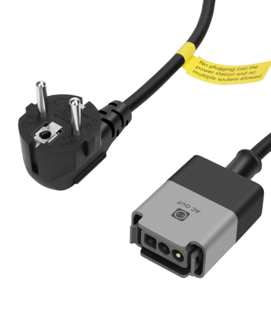 Câble 230 V 3 m pour micro-onduleur EcoFlow – Image 2