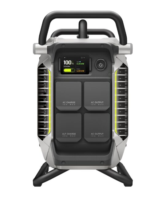 EcoFlow PowerRock 4000 — écran et connectiques en face avant